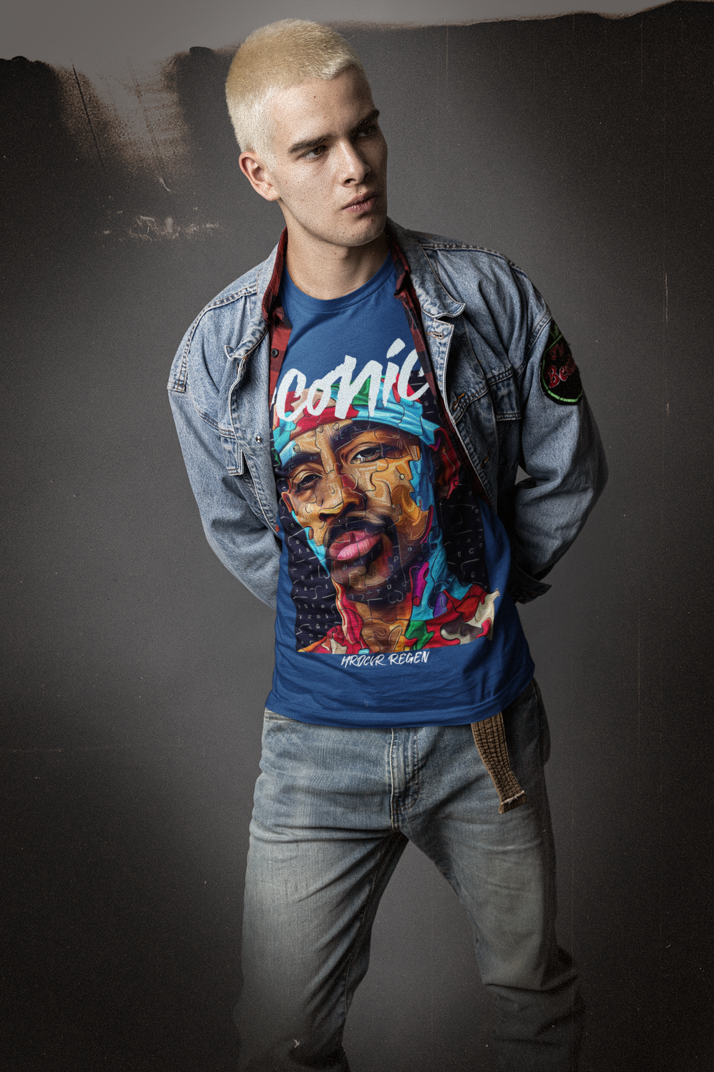 ICONIC Graphic Tee featuring bold streetwear inspired artwork