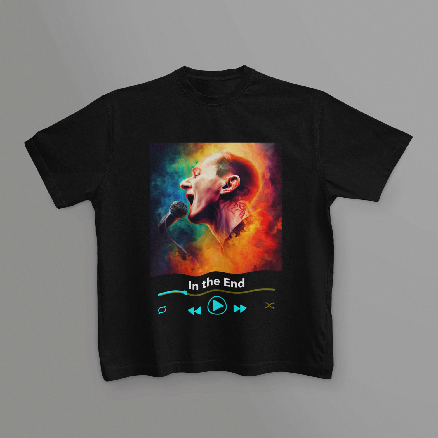 In The End Tribute T-Shirt showcasing timeless musical inspiration
