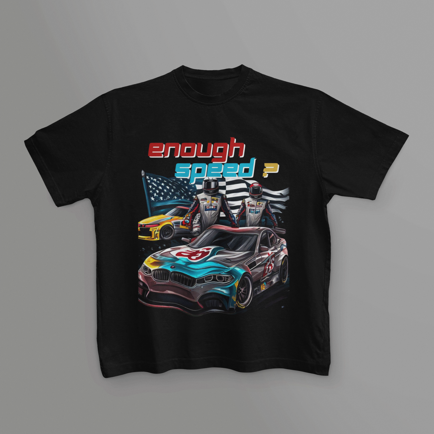 Comfortable NASCAR Theme T-Shirt for everyday wear