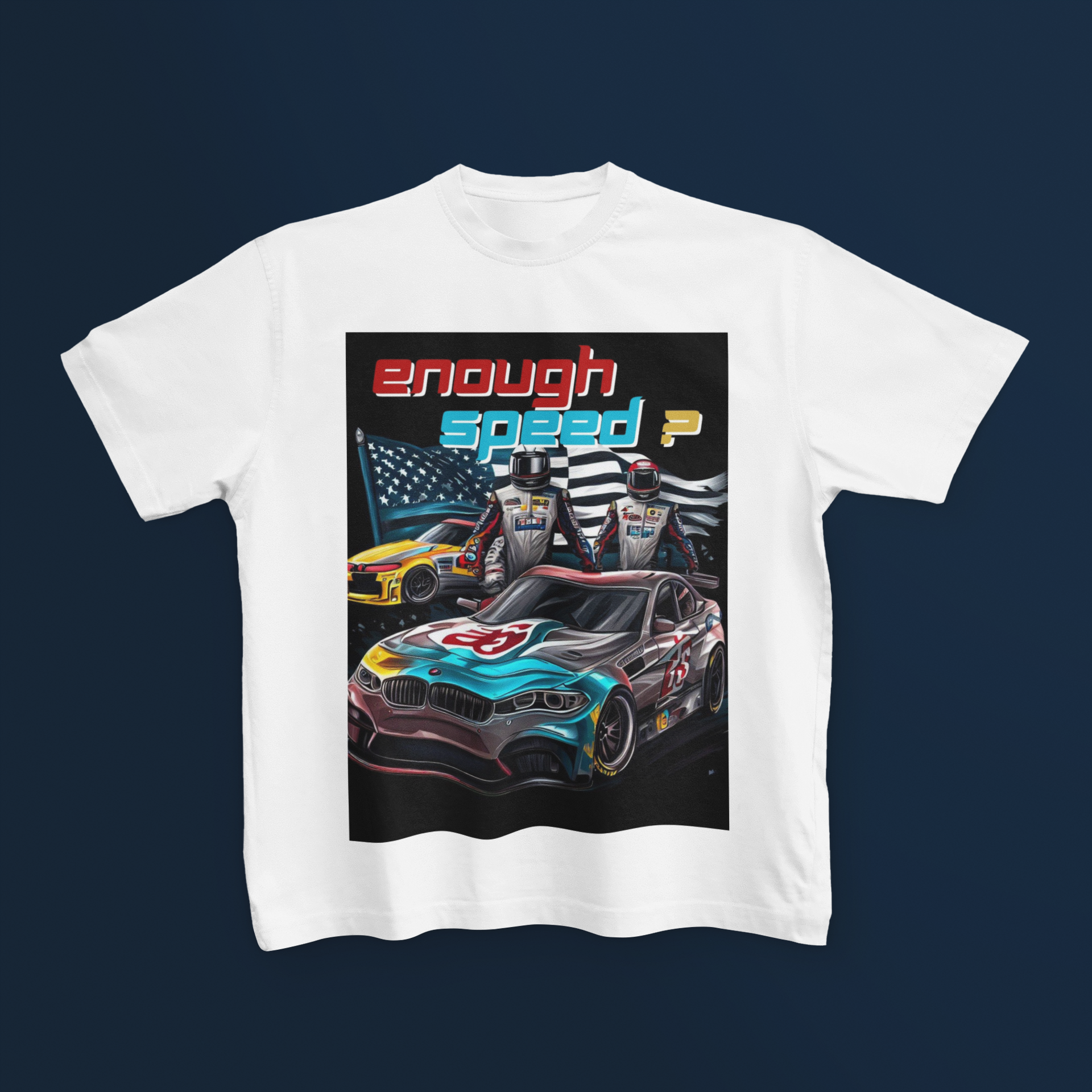 Comfortable NASCAR Theme T-Shirt for everyday wear