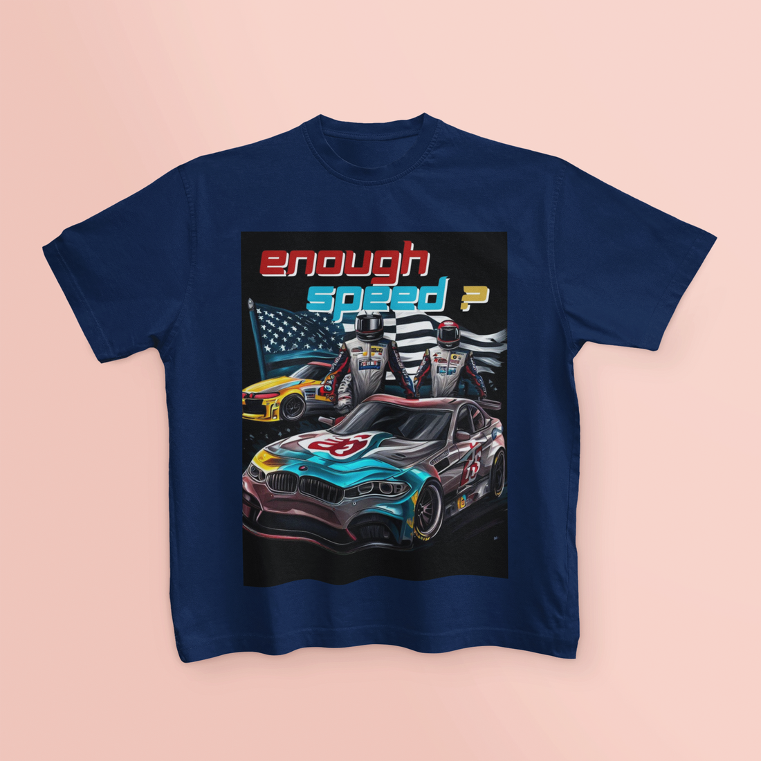 Comfortable NASCAR Theme T-Shirt for everyday wear