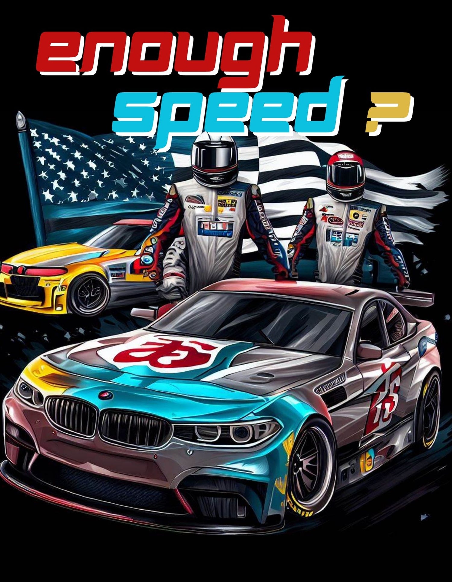 Comfortable NASCAR Theme T-Shirt for everyday wear