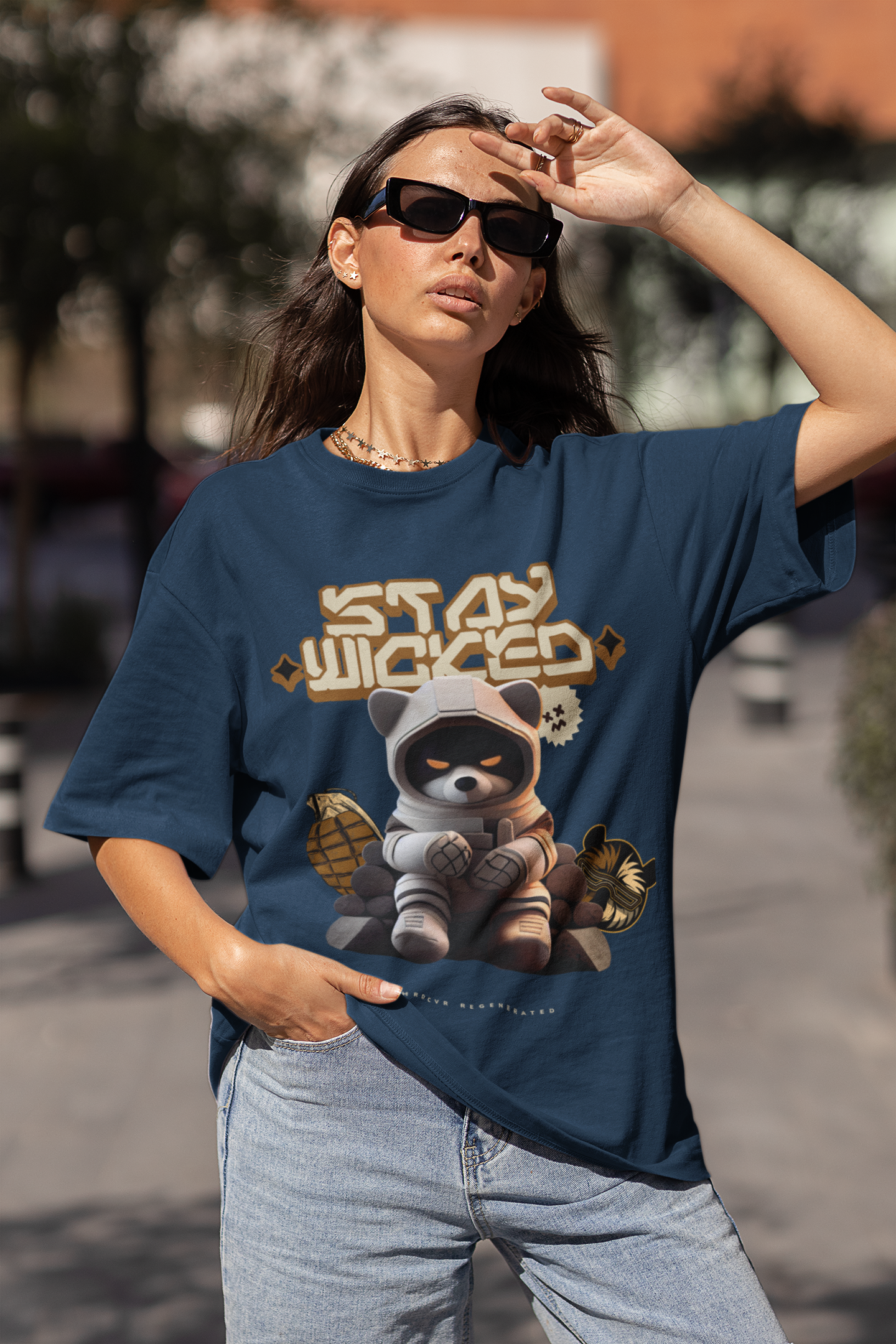 HRDCVR Angry Monkey "StayWicked" Tshirt