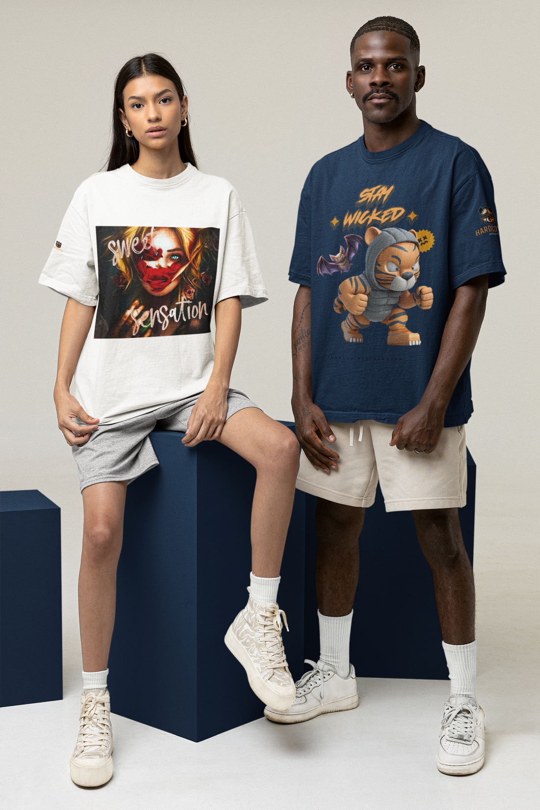 HRDCVR Fury Tiger. "StayWicked" T-Shirt