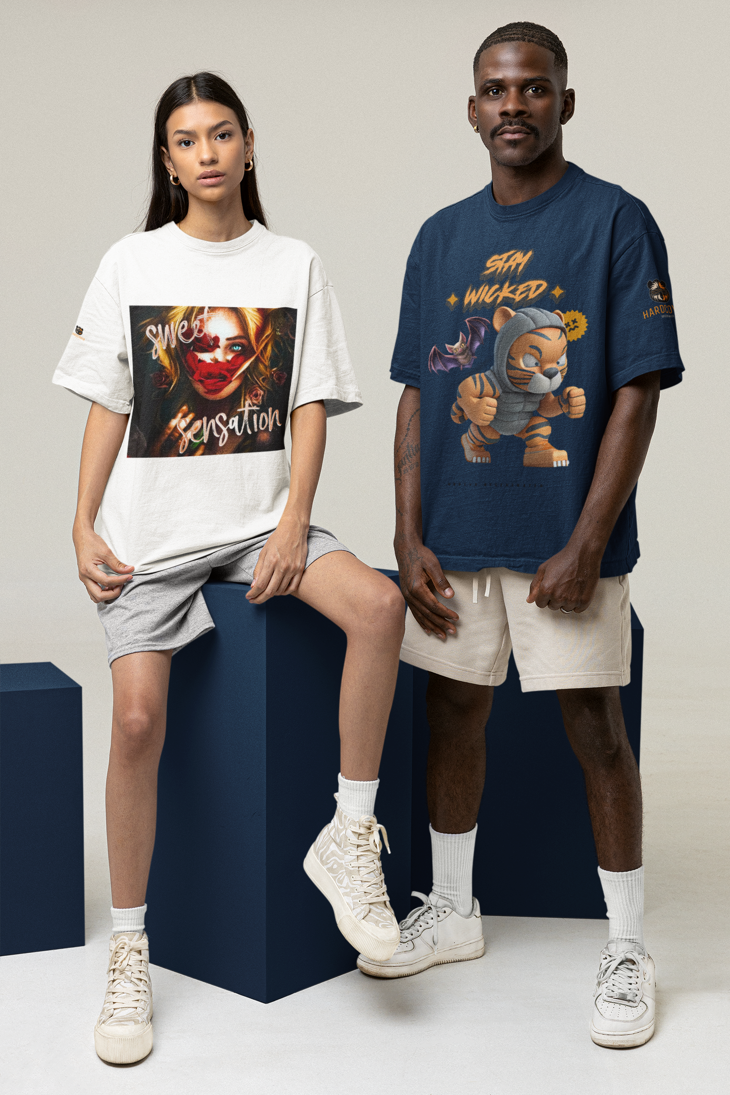 HRDCVR Fury Tiger. "StayWicked" T-Shirt
