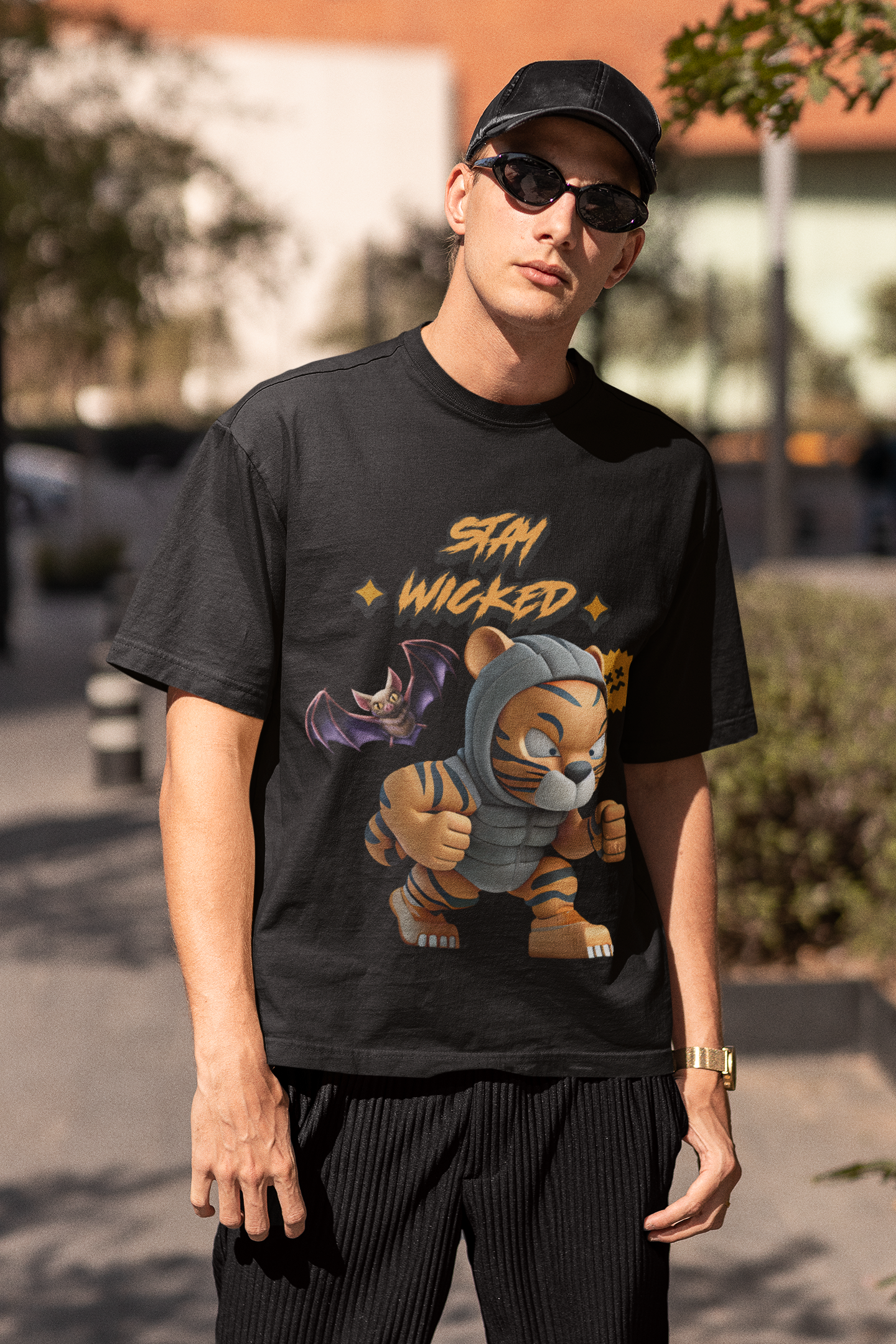 HRDCVR Fury Tiger. "StayWicked" T-Shirt