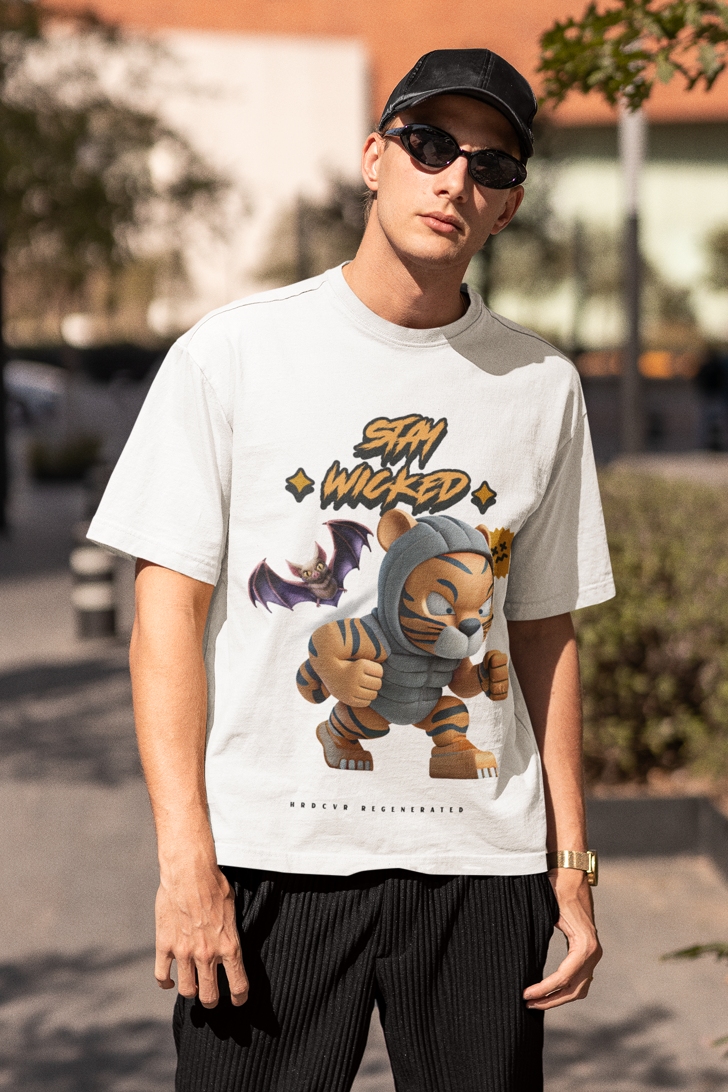 HRDCVR Fury Tiger. "StayWicked" T-Shirt