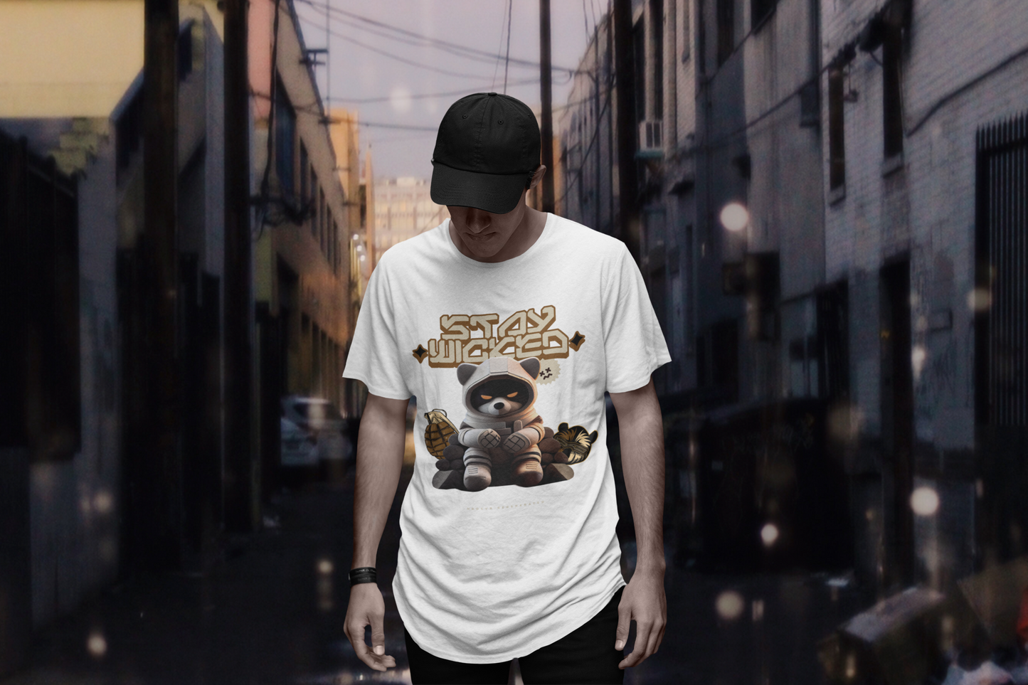 HRDCVR Angry Monkey "StayWicked" Tshirt